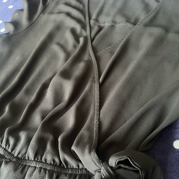 She + Sky Black Dressy Romper - Picture 1 of 6